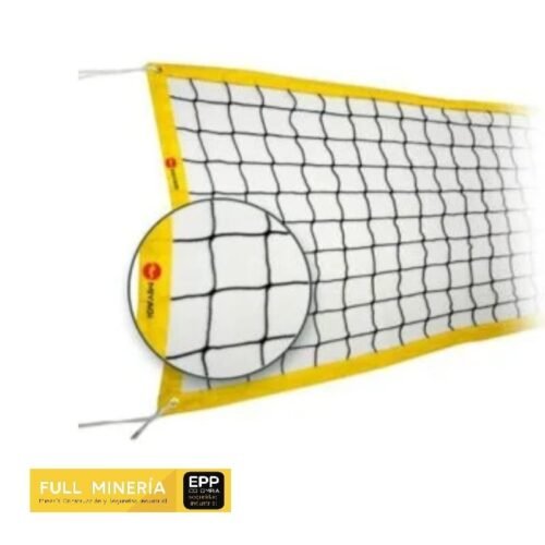 Malla Voleibol De Playa En Nylon Amarillo