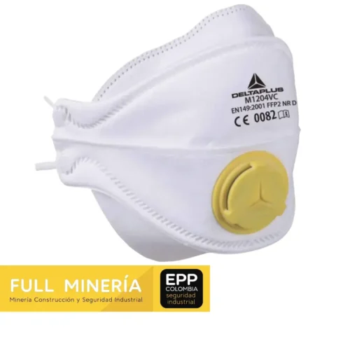 Mascarillas De Uso Único Ffp2 Con 4 Partes Plegables Y Válvula