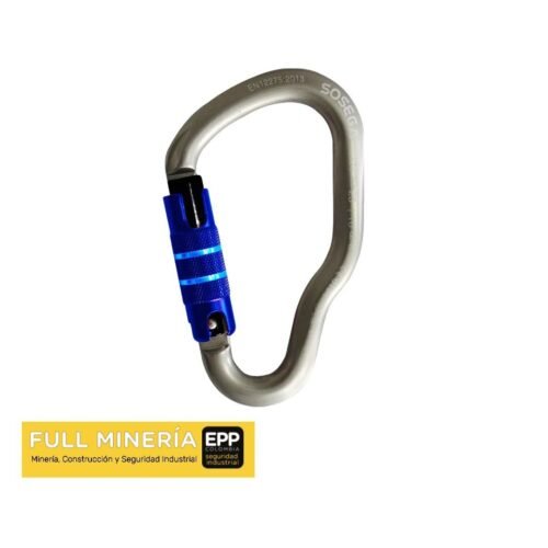 Mosquetón Grey Aluminio SAC 2-4