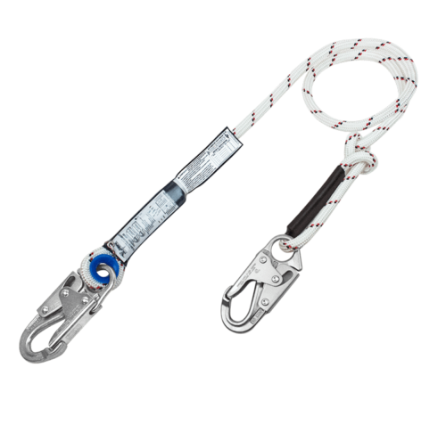Eslinga de posicionamiento regulable con nudo