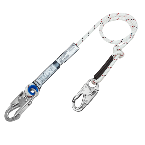 Eslinga de posicionamiento regulable con nudo