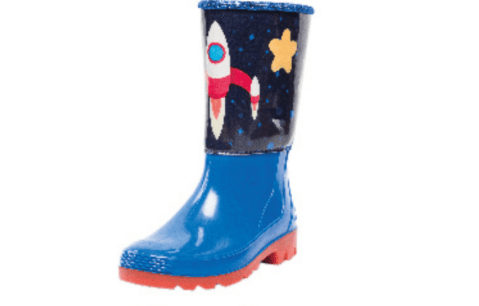 Bota pantanin niño y niña