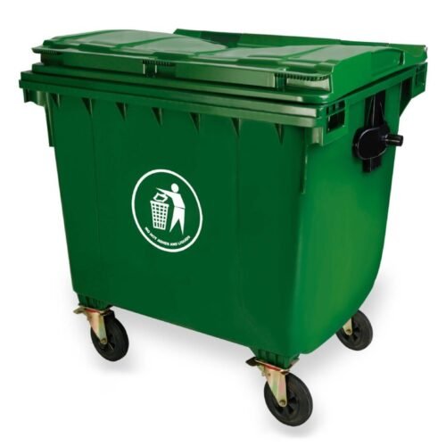 Contenedor 660 l y 1100 l tapa plana