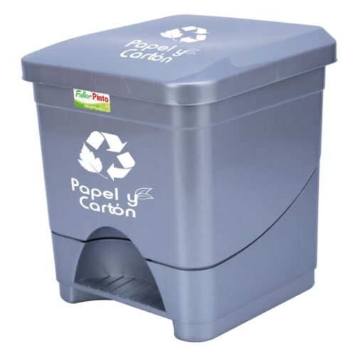 Papelera pedal cuadrada marcada 20 l - Image 4