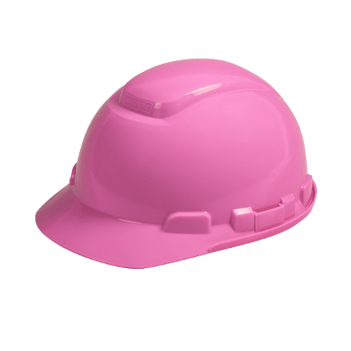 Casco dieléctrico tipo 1 rosado insafe