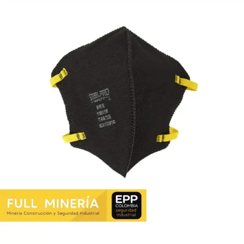 RESPIRADOR M9910 STEELPRO PLEGABLE NEGRO  NIOSH N95