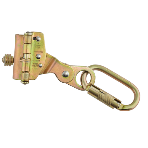 Freno para cuerda 14mm-16 mm con mosquetón, Steelpro