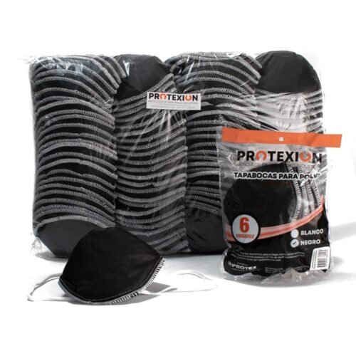 Tapabocas para polvo negro
