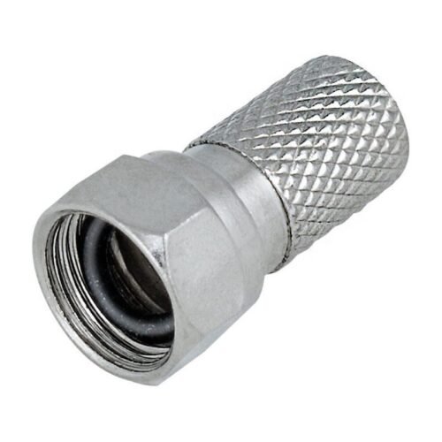 Terminal coaxial de rosca rg 6
