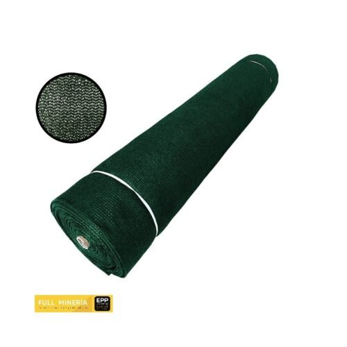 Malla Sombra Verde-Negra