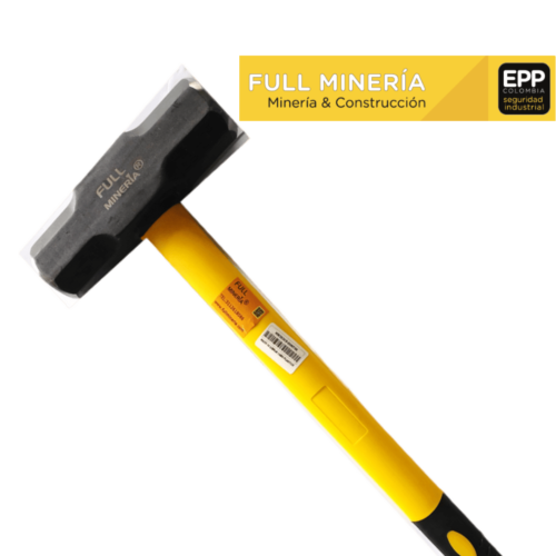 Mazo Cabo Plástico Color Amarillo