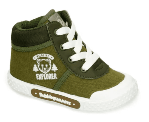 Botas verdes malaquas  niño