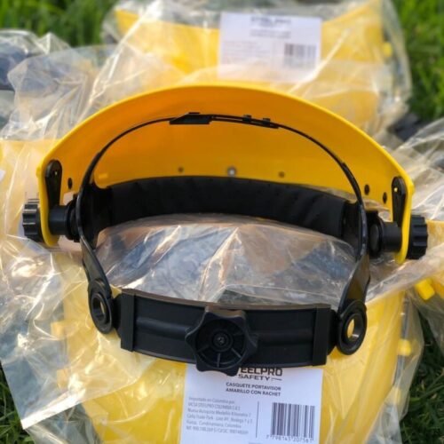 Casquete Portavisor con Ratchet, Steelpro