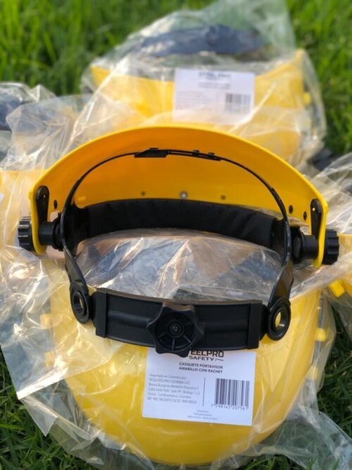 Casquete Portavisor con Ratchet, Steelpro