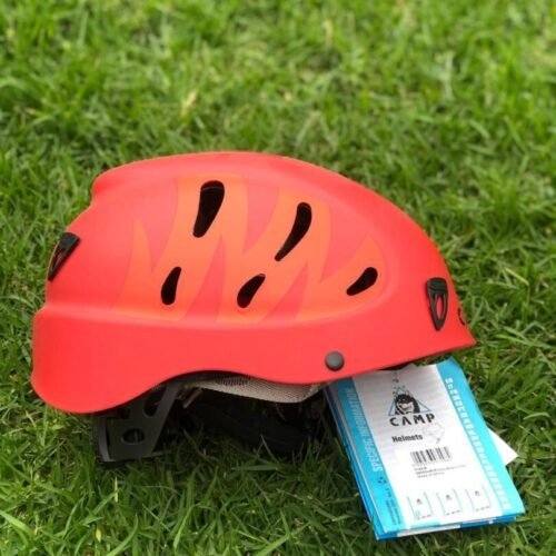 Casco armour camo safety tipo rojo