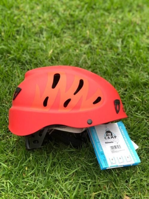 Casco armour camo safety tipo rojo