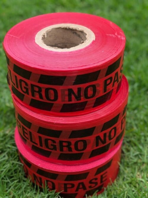 Cinta Peligro No Pase Roja 500Mts - Image 3