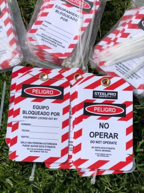 Tarjetas no operar, steelpro