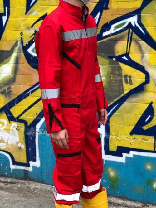 Overol tipo piloto con cinta reflectiva - Image 15