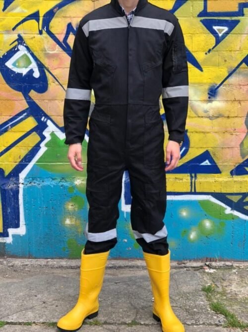 Overol tipo piloto con cinta reflectiva - Image 19