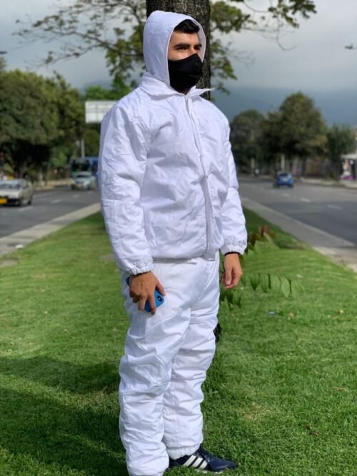 Traje para cuarto frío blanco - Image 4