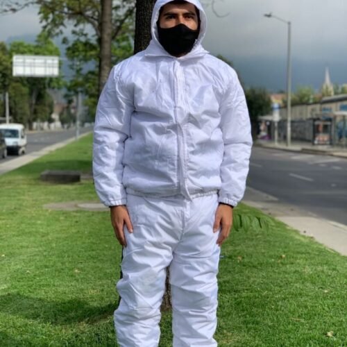 Traje para cuarto frío blanco
