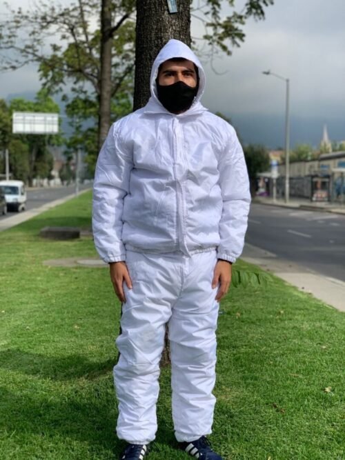 Traje para cuarto frío blanco