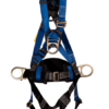 Arnés en x 4 argollas con faja lumbar y portaherramientas a-0344p armadura