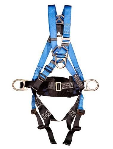 Arnés multipropósito en x 4 argollas, faja lumbar a-0344 armadura