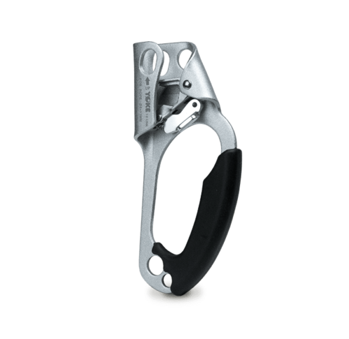Puño ascendedor derecho en aluminio, cuerda de 8-13mm