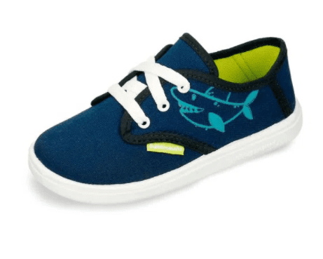 Tenis casuales azul maquiato