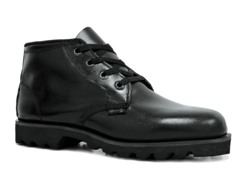 Bota lisa en cuero