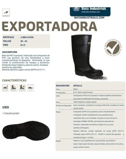 Botas Exportadoras En PVC - Image 2