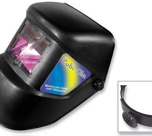 Careta para soldar con lente fotosensible