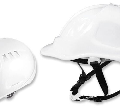 Casco de seguridad tipo industrial con ventilación