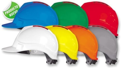 Casco de seguridad tipo industrial sin ventilación