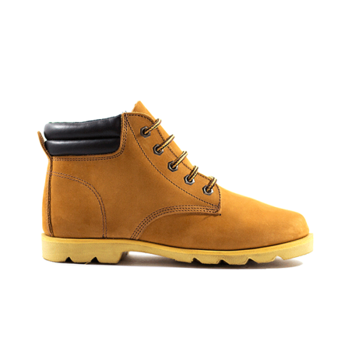 Bota en cuero nobuck de seguridad