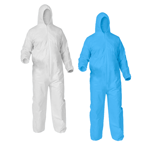 Traje anti fluidos desechable