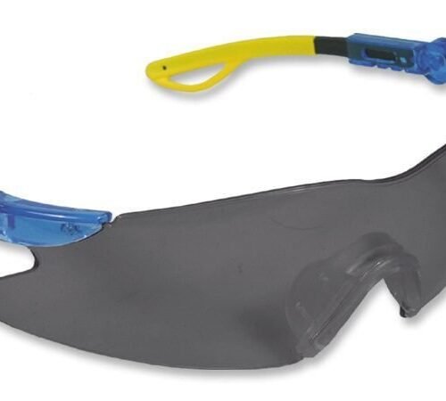 Gafa unilente, con ratchet, brazos extensibles.