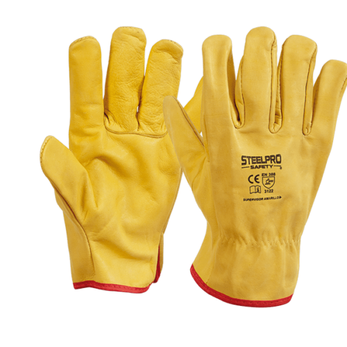 Vaqueta supervisor amarillo, steelpro