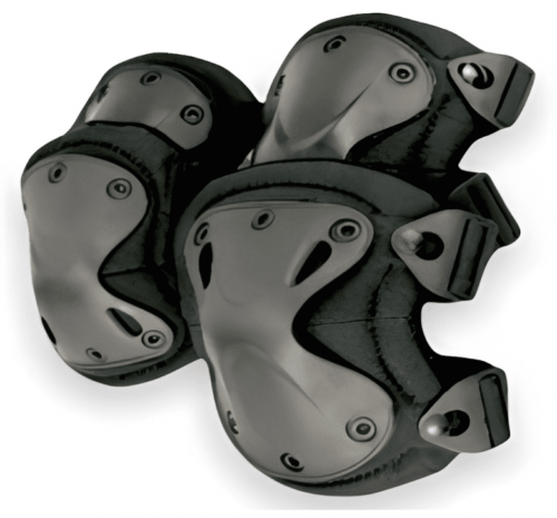 Set de rodilleras y coderas flexibles plástico