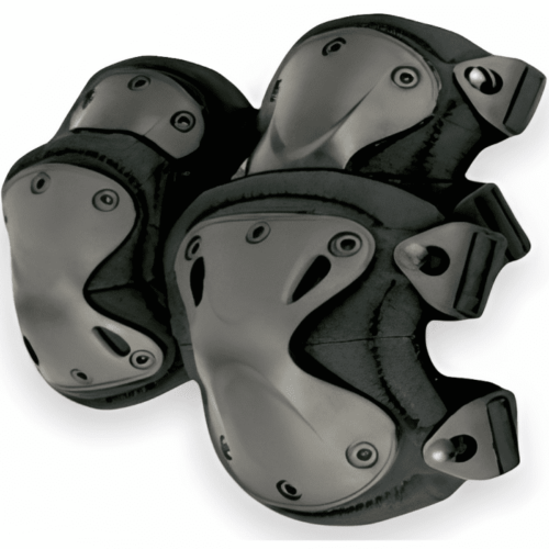 Set de rodilleras y coderas flexibles plástico