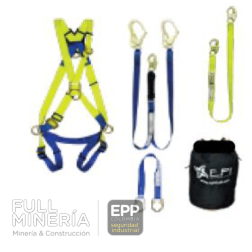 Kit Arnés + Eslingas y Anclaje EPI