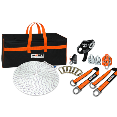 Kit de rescate industrial para trabajo vertical y espacios confinados IN 8200-KR