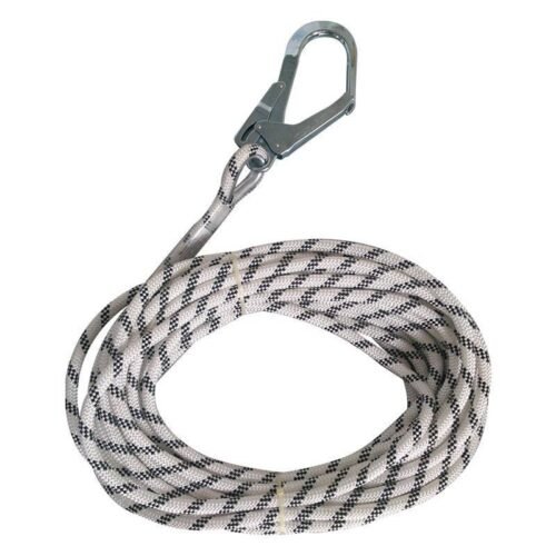 Línea de vida 13mm con mosquetón estructurero 30 mts, sosega