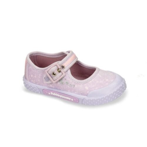 Tenis casuales lila margarita