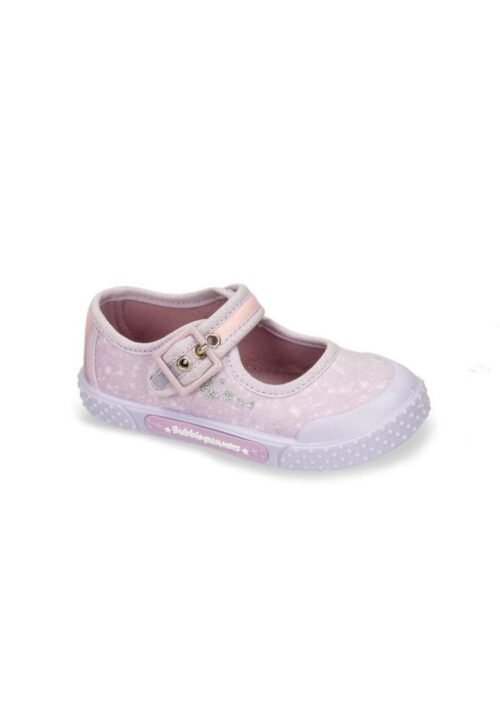 Tenis casuales lila margarita
