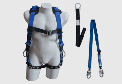 Kit constructor (arnés multipropósito 4 argollas, eslinga con absorbedor, punto fijo) ns9200003