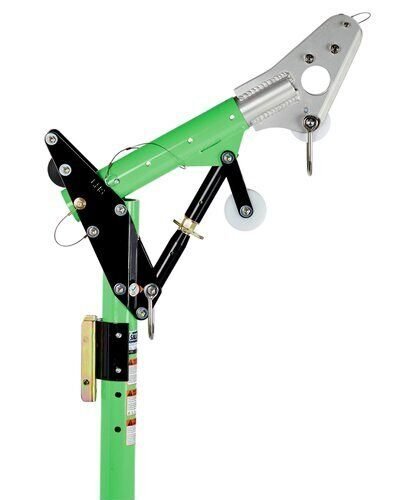 Mástil de pescante superior con compensación ajustable para espacios confinados 3m