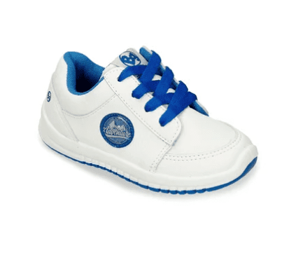 Tenis casuales blanco mufasa